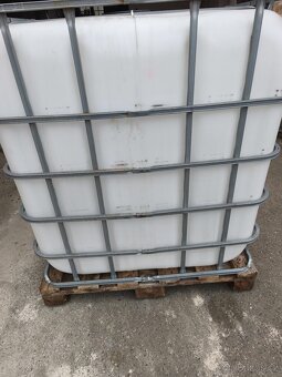Ibc kontejner,barel,bečka,sud, baňok 1000 l - 3