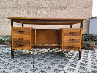 Retro designový psací stůl - Rumunsko - 60. léta - 3