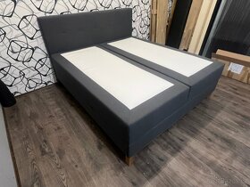 Boxspring postel CATANIA s úložným prostorem - 3