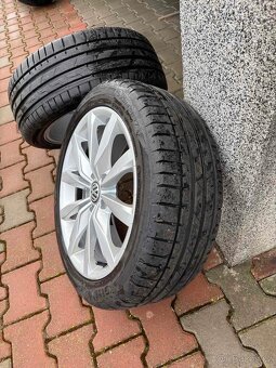 Originání sada ALU disků a pneumatik Volkswagen Golf - 3
