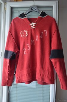 Mikina ve stylu hokejového dresu Calgary Flames - 3
