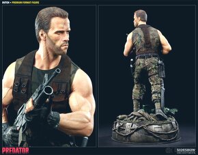 Dutch Schaefer Predator Premium format Sideshow, socha 1/4 - 3