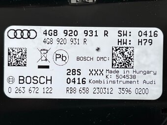 Budíky naftové 4G8920931R Audi A7 4G r.v. 2012 - 3