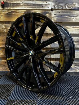 BMW - orig. ALU disky 5x112 R22 pro modely X5, X6 - 3