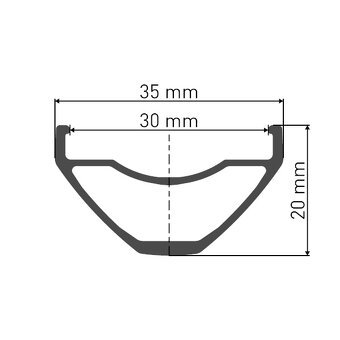 DT Swiss E1900 Spline 30 29'' non-boost nove predne koleso - 3