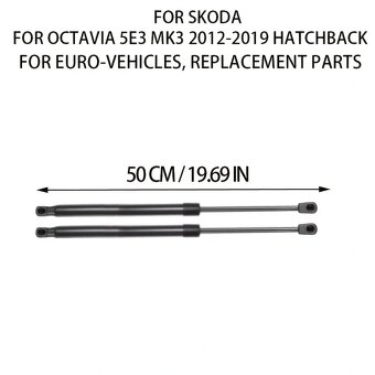 Plynové vzpěry Škoda Octavia III hatchback 2012-2019 - 3