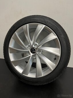 Superb R18 nové alu/zánovní zimní pneu - 3