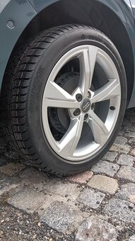 5x100 r17, Audi A1 S1, 215/45 r17, 7,5J ET46, Originál Audi - 3