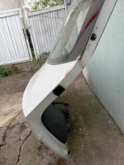 škoda octavia II sedan 5.dveře kufr zadní víko bílá - 3