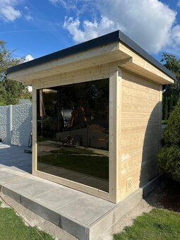 Prodám venkovní saunu – kombinovaná (finská + infra), proskl - 3