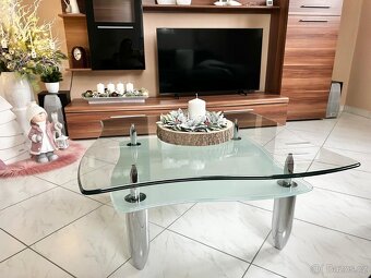 Konferenční stolek sklo - 3