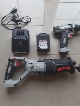 Sada Pattfield aku šroubovak + pila ocaska - 3