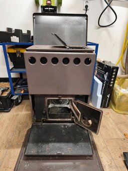 Kamna na dřevo, uhlí i hobliny 4kW - 3