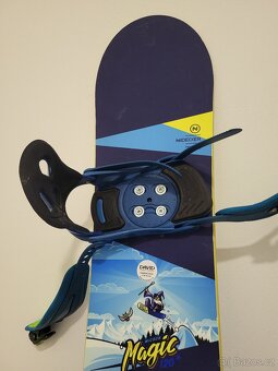 Snowboard Nidecker Micron Magic 120 cm + vázání - 3