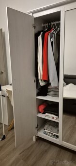 Šatní skříň bílá - 3