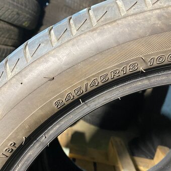 Letní pneu 245/45 R18 100Y Bridgestone RF 3,5-4mm - 3
