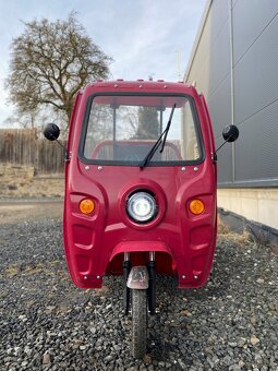 Elektro Pracovní Tříkolka - Tuk Tuk | 600kg nosnost | 45km/h - 3