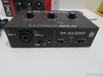 Externí zvuková karta M-Audio M-Track SOLO - 3