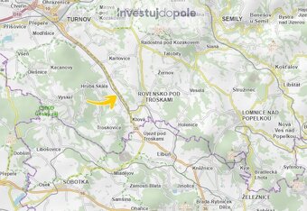 Prodej louky v k.ú. Hnanice pod Troskami - 3