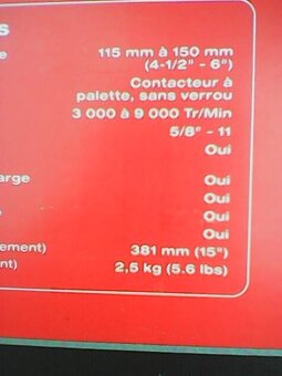 Milwaukee M18 3672-20 aku flexa 150 mm úhlová bruska - 3