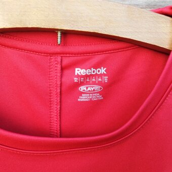 Pánské sportovní triko Reebok červené XL - 3