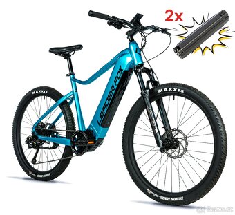 Leader Fox KENT 27,5", BAFANG M510,  2x baterie - 3