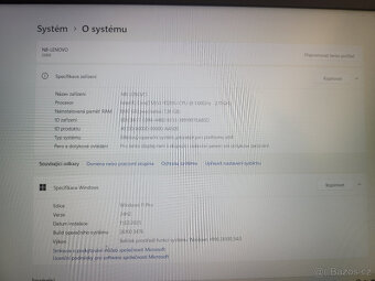 Prodám skvělý notebook ThinkBook 13s s brašnou - 3