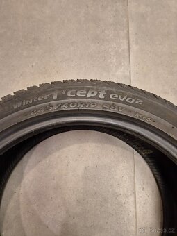 Hankook Winter icept evo2 245/40 R19 zimní - LETNÍ CENA - 3