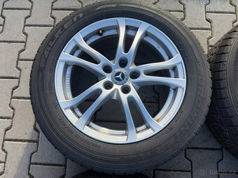 4x al kola 5x112 17 + pneu zimní 225/55 R17C - 3
