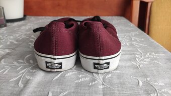 Pánské vínové boty Vans - 3