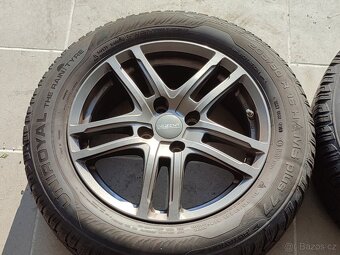 Zánovní zimní ALU komplet 16" 4x108 ET40 pneu 205/60/16 92H - 3