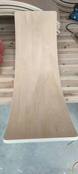 NOVÁ Balanční deska s měkkým filcovým povrchem - Zelená - 3