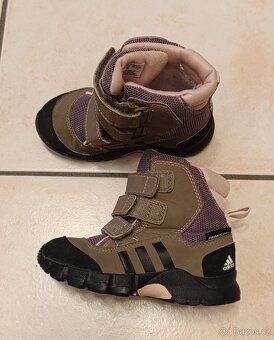 Dětská obuv Adidas HOLTANNA SNOW CF PL (stélka 15) - 3