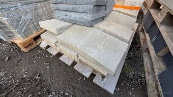CS beton - CS BLOK plotová stříška štípaná 40 cm - 3