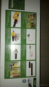 Elektricky křovinořez teleskopicky + el. pila - 3