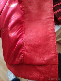 Kožený podzimní kabát - 3