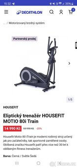 Eliptický trenazer - eliptikal - 3