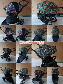 Stříška Hauck Runner 2, cena OD, šití na zakázku - 3