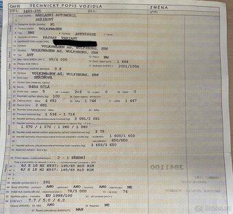 Volkswagen 1999 – pojízdný, vhodný na náhradní díly - 3