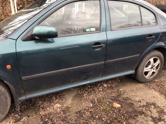skoda Octavie 1, sedan, zelená , náhradní dily , 1.9tdi - 3