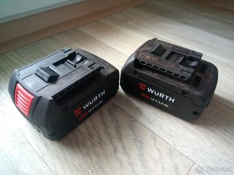Akumulátory - baterie Würth Bosch 18V - 3