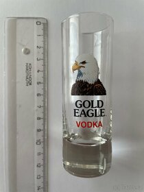 Retro panáky Gold Eagle vodka 4 ks - 3