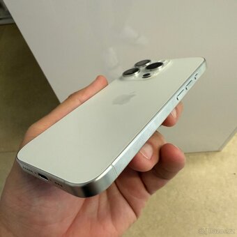 iPhone 15 Pro 256GB, 100% baterie, záruka - 3