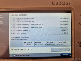 Canon imageRUNNER ADVANCE C3325i – barevná A3 multifunkční - 3