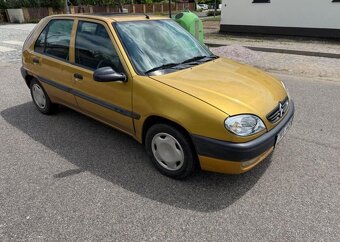Citroën Saxo 1,1 i platná stk , dobrý stav benzín - 3