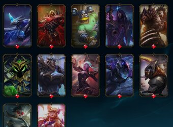 League of legends účet dia4 - 3