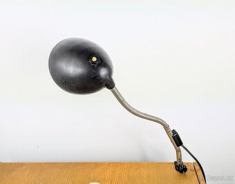 Industriální bakelitová stolní lampa Elektrosvit - 3
