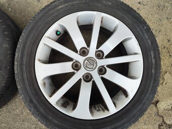 16"letní alu sada 5x114 origo Mazda 5 3 BK 6 205/55 - 3
