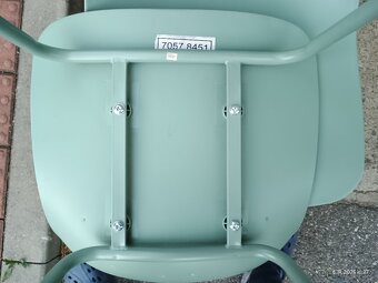 Židle zelené plastové Whitby - 3