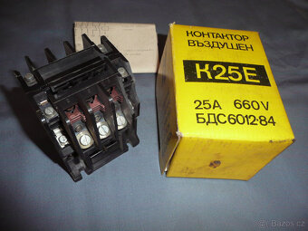 Nové třífázové stykače K25E, napětí 660V, proud 25A - 3